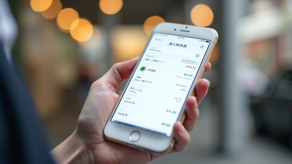 フィンテック企業のモバイルアプリUI
